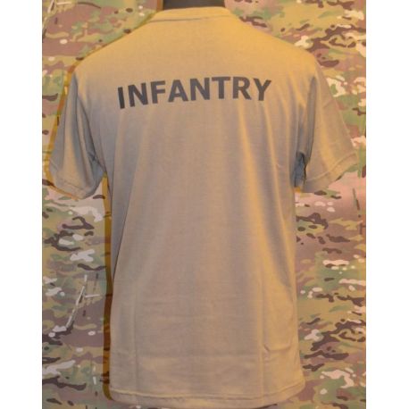 RAVEN - T-shirt, MTS-khaki - with INFANERY print