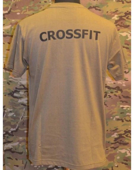RAVEN - T-shirt, MTS-khaki - med CROSSFIT tryk