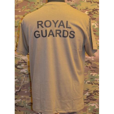 RAVEN - T-shirt, MTS-khaki - with ROYAL GUARDS print