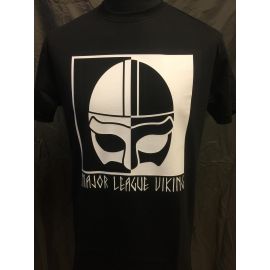 Major League Viking - T-shirt med Hjelm, sort