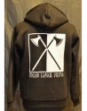 Major League Viking - Hoodie with Axes, Black/white