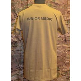 LANCER - T-shirt, MTS-khaki - med JUNIOR MEDIC tryk