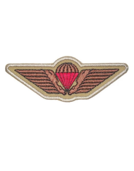 Faldskærmsvinge - Sand/brun/rød