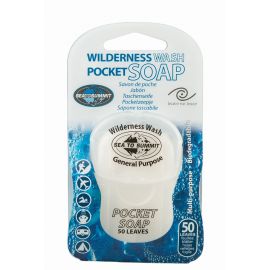 Wilderness Wash Pocket Soap 50 Leaf