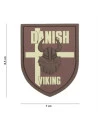 PATCH 3D PVC DANISH VIKING BROWN