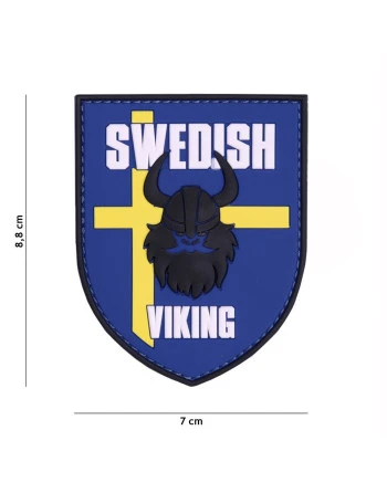 PATCH 3D PVC SWEDISH VIKING