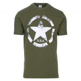 T-shirt - USAF WW-II, Oliven