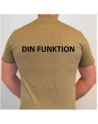 RAVEN - T-shirt, MTS-khaki - med FUNKTION tryk på ryg