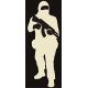 Reshet Graf - Thermal Target, Full Man AK-47 (116x48cm)