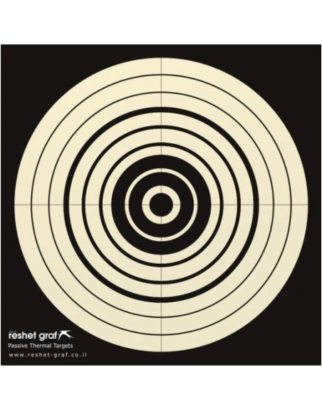 Reshet Graf - Thermal Target, Bulls Eye (48x48cm)