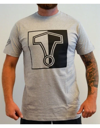 Major League Viking - T-Shirt og Vikingtryk, Lysegrå