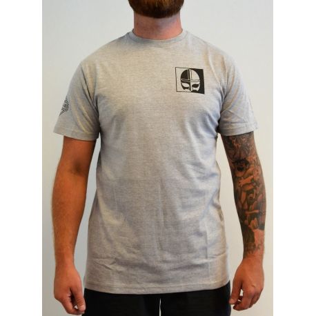 Major League Viking - T-Shirt og Small Viking Print, Lysegrå