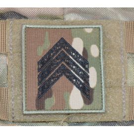 Rang Sergeant (conscript), MultiCam on Velcro