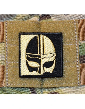 Viking Hjelm - Sort/Khaki, 5X5CM