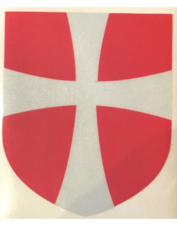 Danish Mantova Cross, Reflective sticker