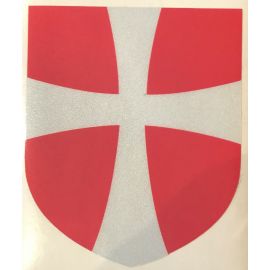 Dansk Mantova Kors,  Refleksklistermærke