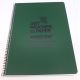 Modestone - Waterproof Tatktisk Notebook, A4, Green