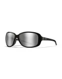 WILEY X -  AFFINITY Grey Silver Flash Gloss Black Frame