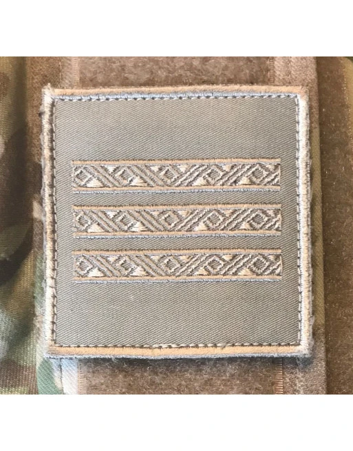 Gradstegn Overkonstabel-1, khaki på Velcro Gradstegn Overkonstabel-1, khaki på Velcro