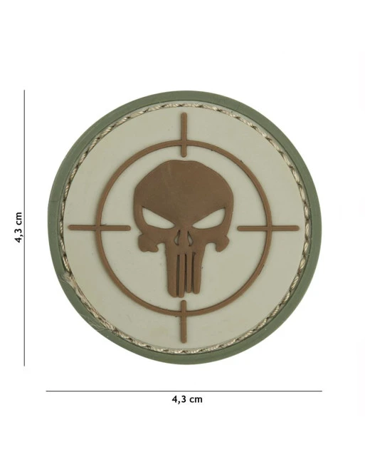 3D PATCH PUNISHER SIGHT COYOTE 3D PATCH PUNISHER SIGHT COYOTE