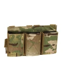 WARRIOR ASSAULT SYSTEM - Triple Elastic Mag Pouch, Multicam