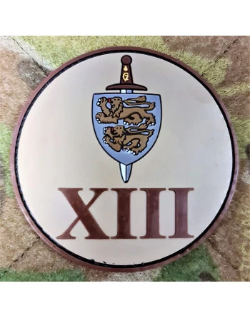 XIII BTN/Slesvigske Fodregiment, Rundt, Felt på velcro