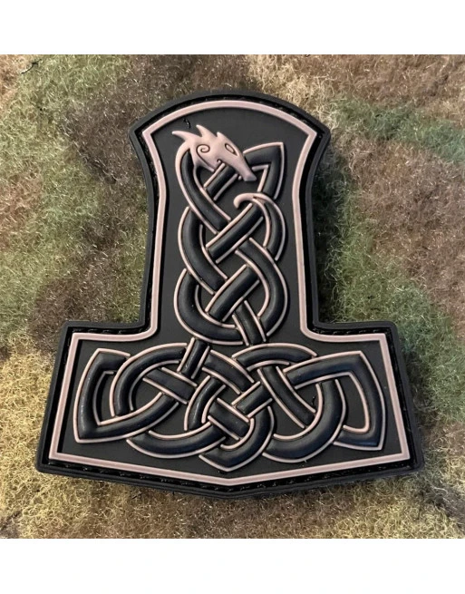 JTG - Dragon Thors Hammer Patch, Tan JTG - Dragon Thors Hammer Patch, Tan