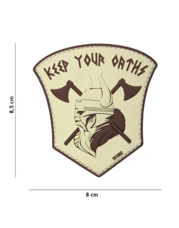 3D PATCH KEEP YOUR OATHS