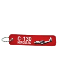 Key and Bag Hanger - C-130 Hercules & "REMOVE BEFORE FLIGHT"
