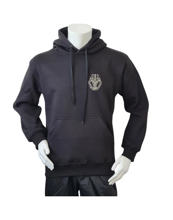 Lancer - Hoodie u/zip, Sort, GARDEHUSARREGIMENTET
