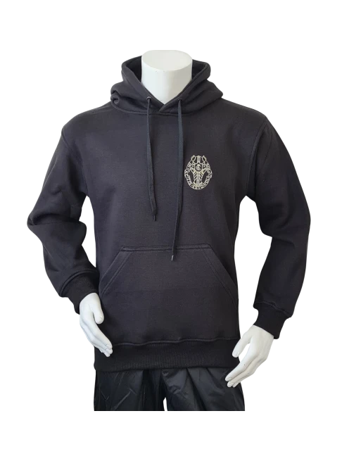 Lancer - Hoodie u/zip, Sort, GARDEHUSARREGIMENTET Lancer - Hoodie u/zip, Sort, GARDEHUSARREGIMENTET