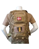 Rygsæk med Ingeniørregimentet-Patch, sæt