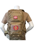 Rygsæk med Gardehusarregimentet Patch, sæt