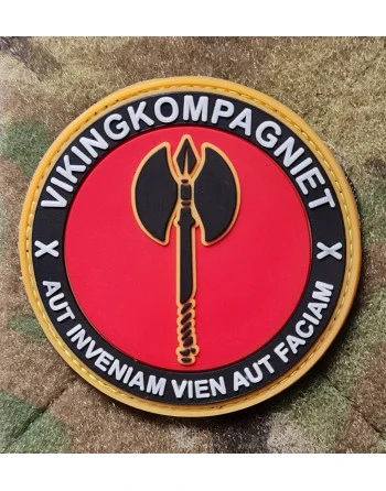 Jydske Dragonregiment, Vikingkompagniet, PVC mærke på velcro