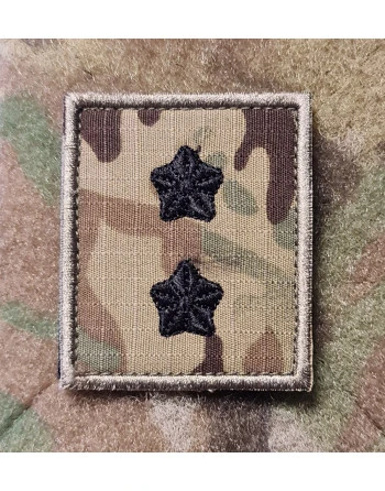 Feltgradstegn Premierløjtnant, MultiCam på Velcro