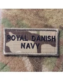 ROYAL DANISH NAVY (delt) mærke, MultiCam på velcro