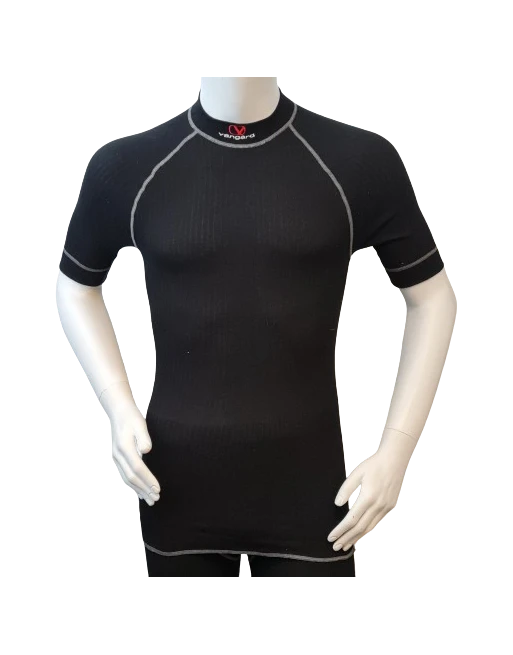 Vangárd – Mens MTS Undertrøje S/S, Sort Vangárd – Mens MTS Undertrøje S/S, Sort