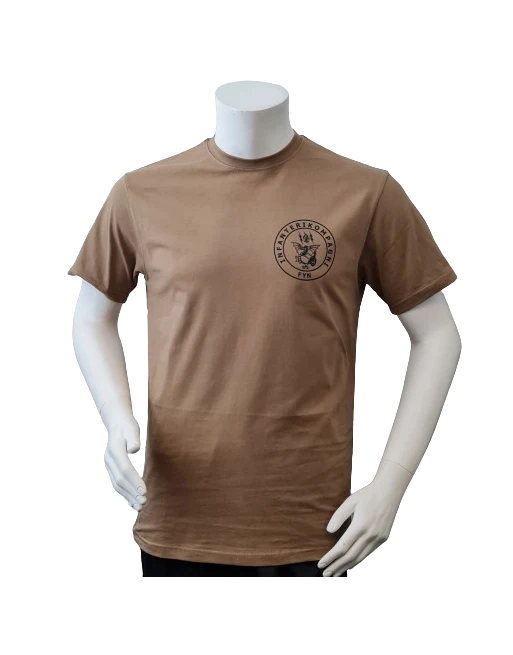 Lancer T-shirt med Infanterikompagni Fyn, tryk på bryst Lancer T-shirt med Infanterikompagni Fyn, tryk på bryst