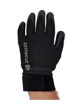 ZettaCut - Tactical Combat Gloves, 600 series (ANSI A7), Black