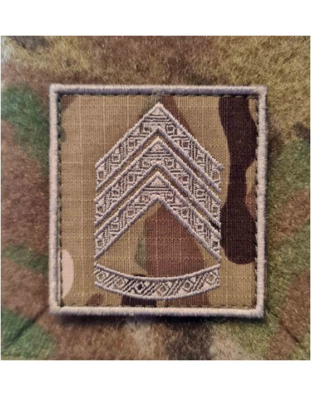 Feltgradstegn Sergent, MultiCam på Velcro