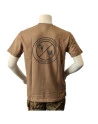 Lancer T-shirt med HVK Odense Dalum, tryk på bryst, MTS-Khaki