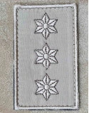 Gradstegn Oberst, Khaki med velcro