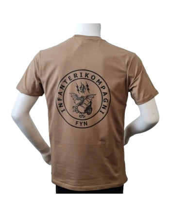Lancer T-shirt, Infanteri KMP Fyn, MTS-KHAKI