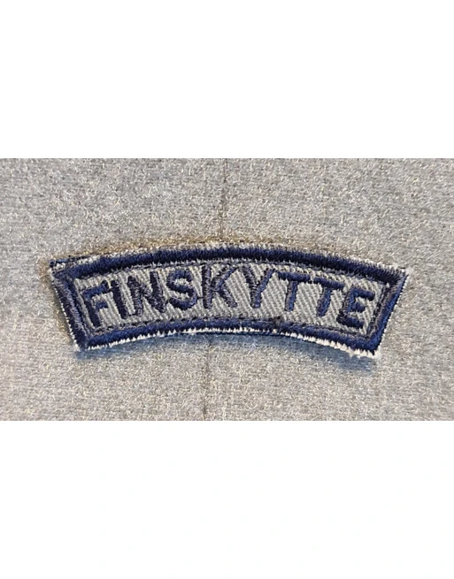 FINSKYTTE - Buet, Sort/Grøn på velcro FINSKYTTE - Buet, Sort/Grøn på velcro
