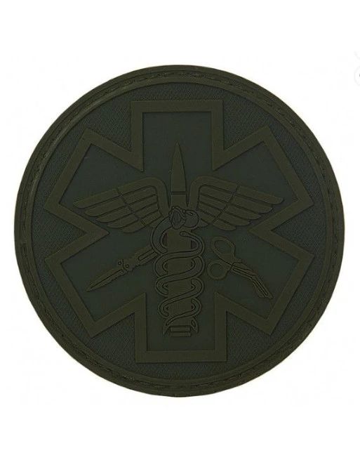 PATCH 3D PVC PARA MEDIC GREEN PATCH 3D PVC PARA MEDIC GREEN