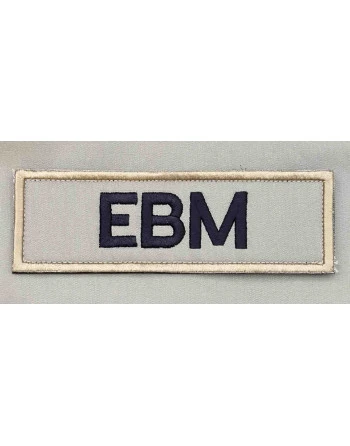 EBM ærmemærke, MTS-Khaki på velcro