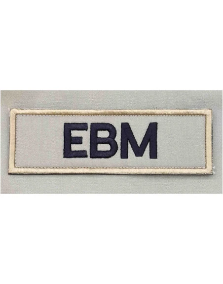 EBM ærmemærke, MTS-Khaki på velcro