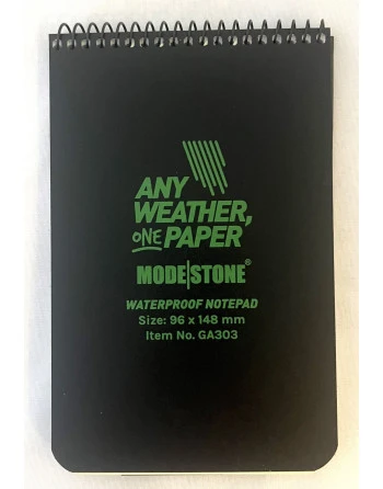 Modestone - Waterproof Taktisk Notebook med Glowpad, Lårlomme
