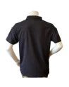 Mil-Tec Polo Shirt, Sort, Livgarden tryk på bryst