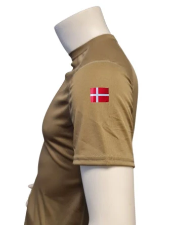 XGO T-shirt, TAN-499 med Slesvigske Fodregiment, tryk på bryst